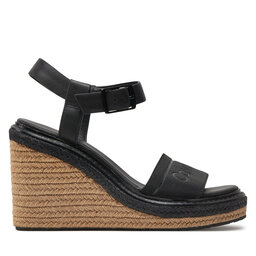 Calvin Klein Espadrilės Calvin Klein Wedge Sandal 70 He HW0HW02050 Juoda