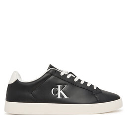 Calvin Klein Sneakers Calvin Klein 3 Cupsole Derby Pu Smo HM0HM02458 Schwarz