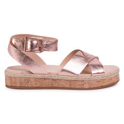 

Еспадрильї Clarks Botanic Poppy 261475224 Rose Gold Lea, Рожевий