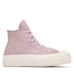 Converse Кецове Converse Chuck Taylor All Star Lift Platform Leather A07130C Виолетов