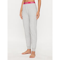 HUGO Hugo Pyjamahose Sporty Logo 50490598 Grau Regular Fit