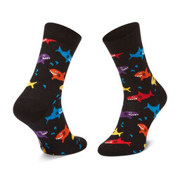 

Високі дитячі шкарпетки Happy Socks KSHA01-9300 Чорний