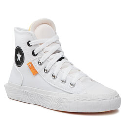 Converse Sneakers aus Stoff Converse Chuck Taylor Alt Star Hi A00423C White/Black/White
