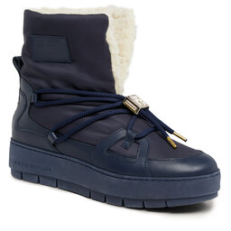 Tommy Hilfiger Schneeschuhe Tommy Hilfiger Tommy Essential Snowboot FW0FW07504 Space Blue DW6