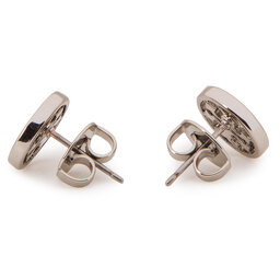 

Сережки Tory Burch Logo Circle Stud Earring 11165518 Tory Silver 022, Срібний