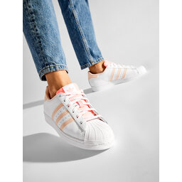 

Взуття adidas Superstar W GW0570 Ftwwht/Halblu/Acired, Білий