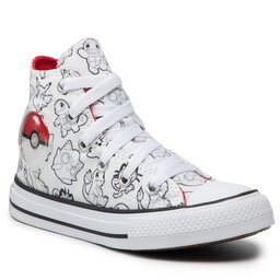 Converse Sportbačiai Converse Ctas Hi A01230C White/Black/University Red