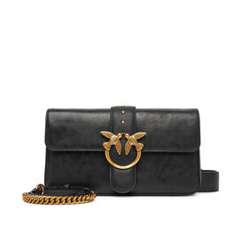 PINKO Geantă PINKO Love One Classic Slouchy Fl PE 25 PLTT 104524 A2C2 Negru