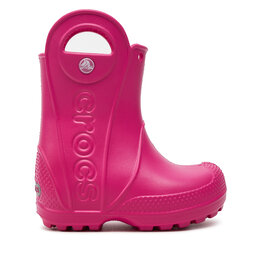 Crocs Cizme de cauciuc Crocs Handle It Rain Boot Kids 12803 Roz