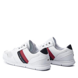 

Снікерcи Tommy Hilfiger Lightweight Leather FW0FW04261 Rwb 020, Білий