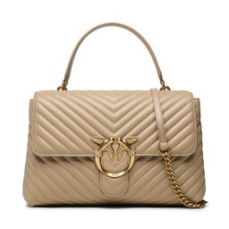 Pinko Дамска чанта Pinko Love Lady Puff Big Cl PE 23 PLTT 100042 A0GK Light Beig D28Q