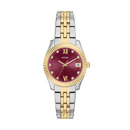Fossil Uhr Fossil Scarlette ES5461 Goldfarben