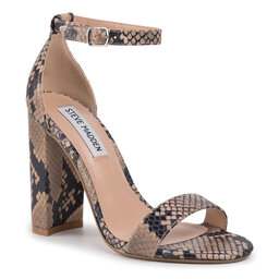 Steve Madden Sandaler Steve Madden Carrson Sandal SM11000713-03001-862 Tan Snake