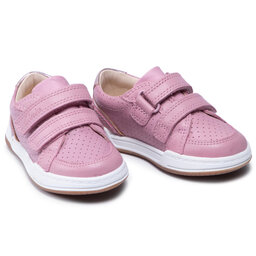 

Снікерcи Clarks Fawn Solo T 261589896 Light Pink Leather, Рожевий