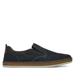 Rieker Pantofi Rieker B5258-14 Bleumarin