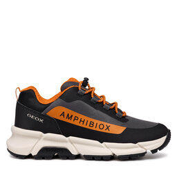 Geox Sneakersy Geox J Flexyper Plus Boy J46LCC 0FU50 C9291 M Šedá