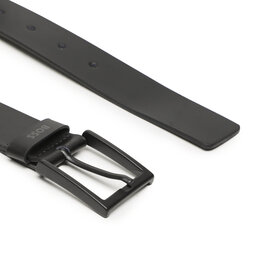 

Чоловічий ремінь Boss Timon 50486757 Black 002, Чорний