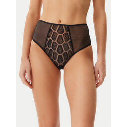 Chantelle Chantelle Klassischer Damenslip mit hoher Taille Reptilia C01LC5 Schwarz