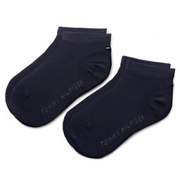 Tommy Hilfiger Набір 2 пар низьких дитячих шкарпеток Tommy Hilfiger 301390 Midnight Blue 563