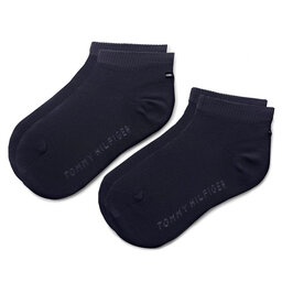 Tommy Hilfiger Set di 2 paia di calzini corti da bambini Tommy Hilfiger 301390 Midnight Blue 563