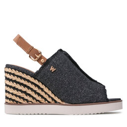 

Еспадрильї Wrangler Maiorca Sabot WL21701A Black/Pewter 309, Чорний