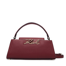 KARL LAGERFELD Handtasche KARL LAGERFELD B4W30207 Dunkelrot