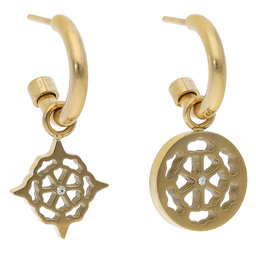Guess Pendientes Guess JUBE01 179JW YELLOW GOLD