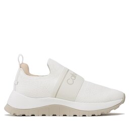 

Снікерcи Calvin Klein Knit Runner Slip On HW0HW01443 White/Dk Ecru 0LA, Білий