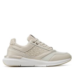 

Снікерcи Calvin Klein Flexi Runner - Mono HW0HW01437 Dk Ecru/Silver Mink Mono 0F7, Бежевий