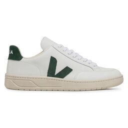 

Снікерcи Veja V-12 Leather XD022336B Extra White/Cyprus, Білий