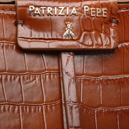 

Сумка Patrizia Pepe 8B8895/L030 B665 Brown Croco, Коричневий