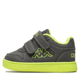 

Снікерcи Kappa 280011BCM Grey/Lime 1633, Сірий