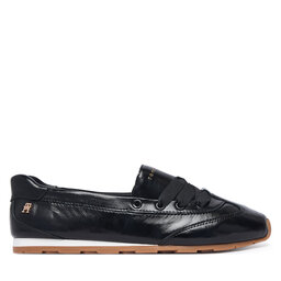 Tommy Hilfiger Ballerinas Tommy Hilfiger Bella Ballet Sneaker FW0FW09449 Schwarz