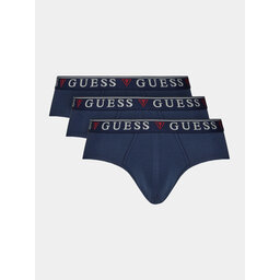 Guess Guess Набір з 3 пар сліпів U97G00 KCD31 Cиній