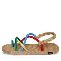 

Босоніжки Bohonomad Ibiza IBZ.1277.WRS Beige-Multicolor, Кольоровий