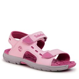 Timberland Szandál Timberland Moss Jump 2 Strap Sandal TB0A2AJ3X821 Light Pink Nubuck