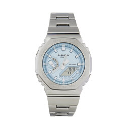 G-Shock Orologio G-Shock Octagon GM-2110D-2AER Argento