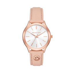Michael Kors Zegarek Michael Kors Slim Runway MK7545 Różowy