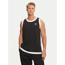 adidas adidas Tank top marškinėliai adicolor IZ1830 Juoda Oversize