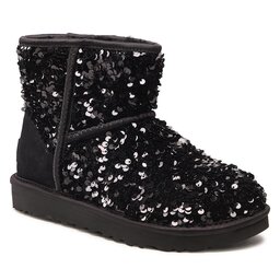 Ugg Обувки Ugg W Classic Mini Chunky Sequin 1130602 Blk
