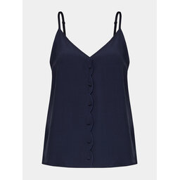 NAF NAF NAF NAF Top Ilina C1 YHNC26 Blu scuro Regular Fit