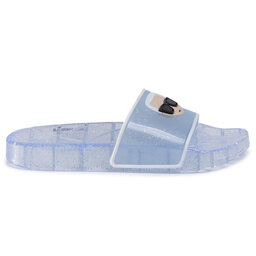 

Шльопанці KARL LAGERFELD KL80705 VSL Silver Rubber, Білий