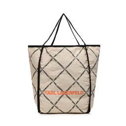 KARL LAGERFELD Handtasche KARL LAGERFELD 231W3070 Natural