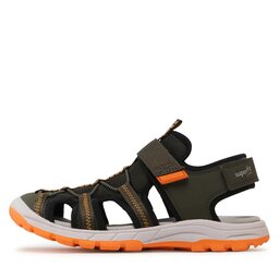 

Босоніжки Superfit 1-009030-7000 D Green/Orange, Зелений