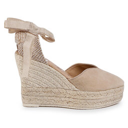 

Еспадрильї Manebi Heart Shape Wedges M 1.1 WH Champagne Beige, Бежевий