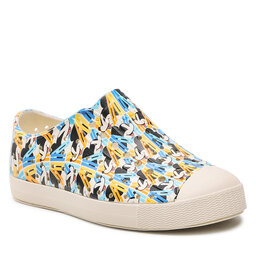 Native Trampki Native Jefferson Print 15112001-1859 Bone White/Bone White/Stay Positive Tile