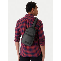 Tommy Hilfiger Umhängetasche Tommy Hilfiger Th Repreve Slingpack AM0AM14026 Grau