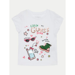 Guess Guess T-Shirt K5RI14 K6YW4 Λευκό Regular Fit