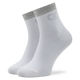Calvin Klein Ženske visoke čarape Calvin Klein 701218782 White 002