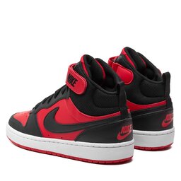

Взуття Nike Court Borough Mid 2 (Gs) CD7782 602 University Red/Black/White, Чорний
